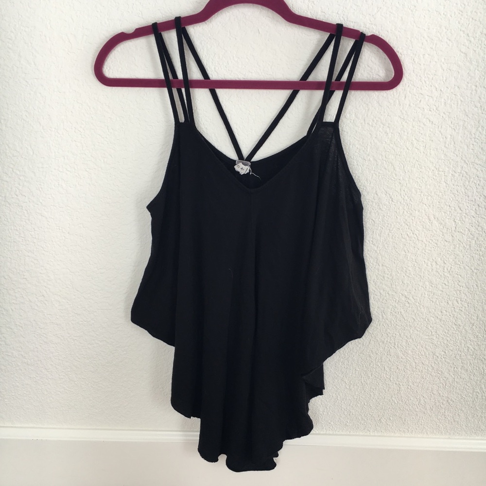 Free People Black Top